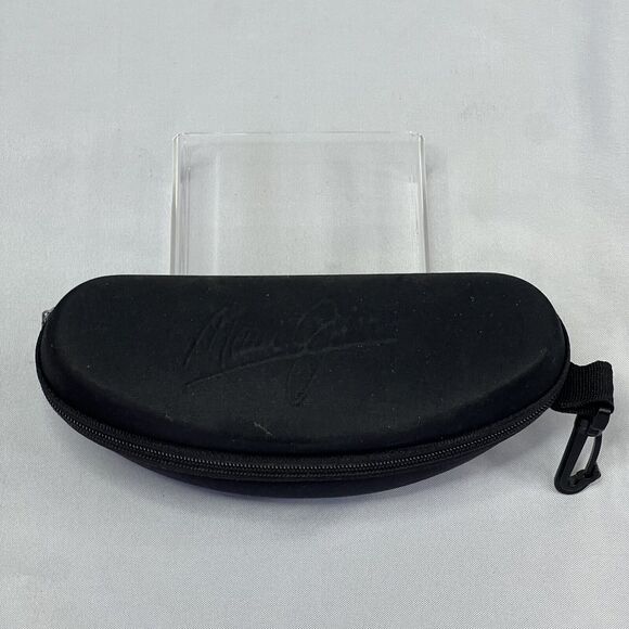 Maui Jim Accessories - Maui Jim Sunglass Case Only Black Padded Zipper Clamshell Clip
